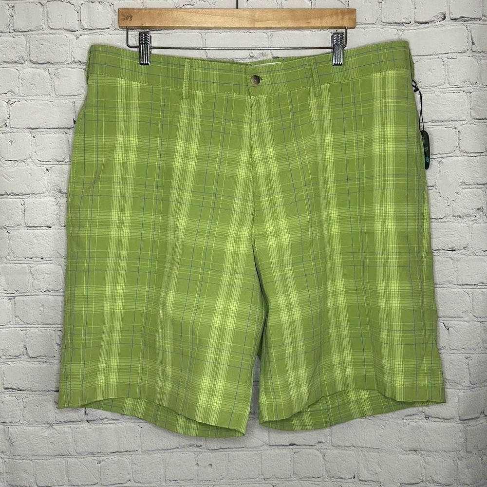 Pro Tour Cool Play Mens Green‎ Blue Shorts size 40 New with tags style ZDSB0197